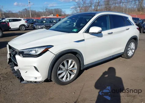 2019 Infiniti Qx50 Essential z USA, uszkodzony, nr VIN 3PCAJ5M3XKF111873